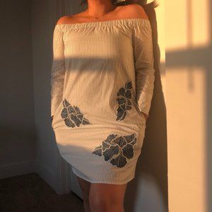 Off the shoulder summer dress